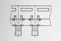 C - Flanged Spade Tongue Terminal